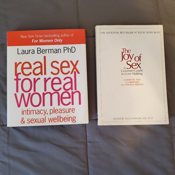 BUNDLE of Two Books – “The Joy of Sex” and “Real Sex for Real Women” - Picture 1 of 6